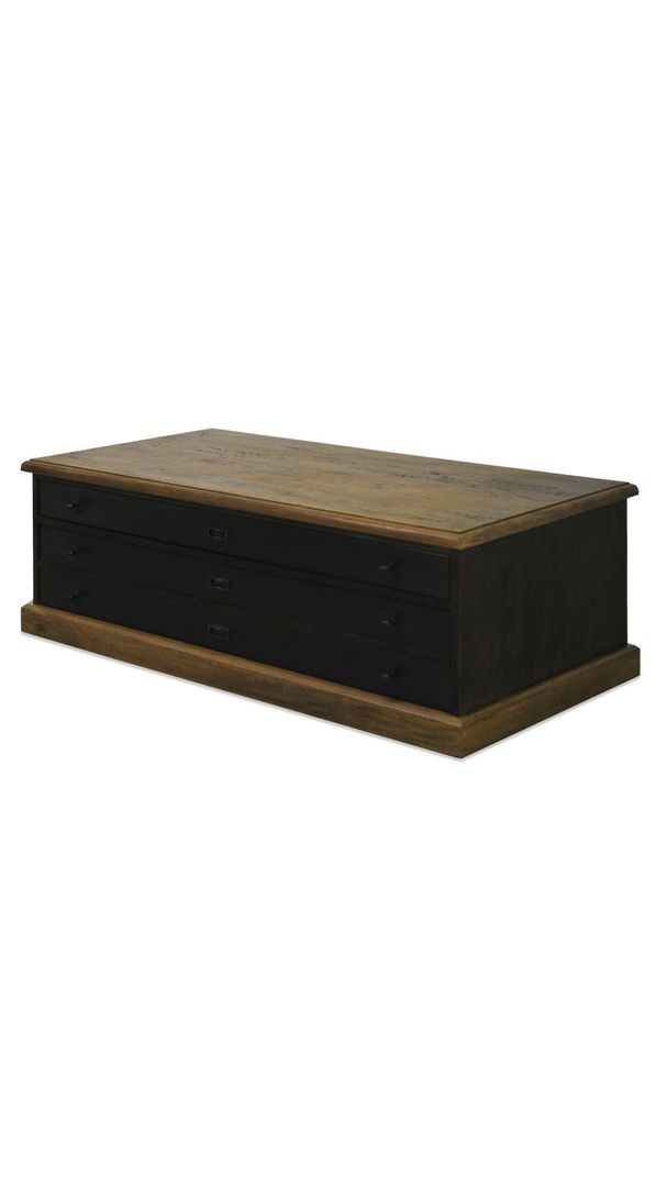 TRUNK MULTI DRAWER COFFEE TABLE image 1